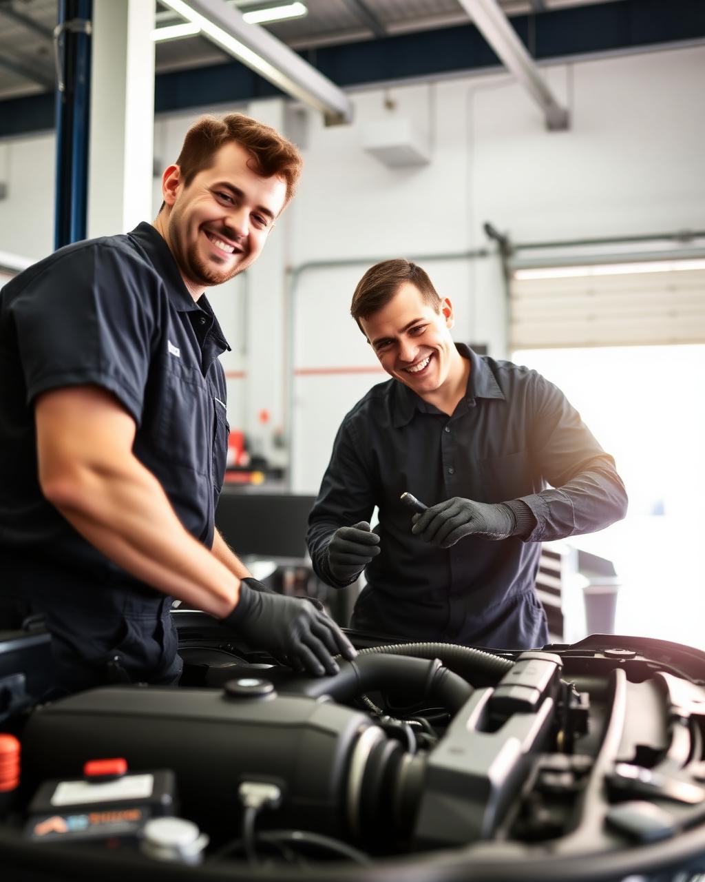 The Weston Auto Repairs team at work